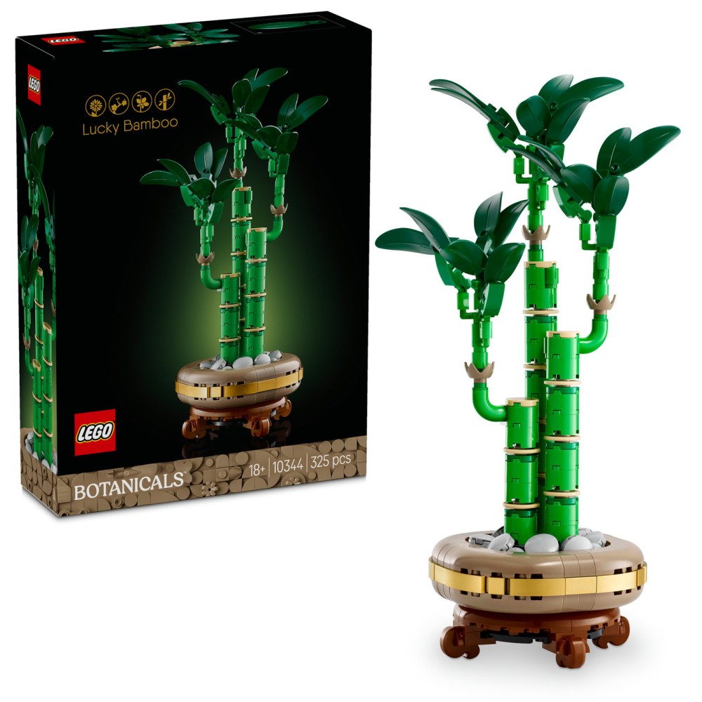 LEGO® Botanicals Laimę nešantis bambukas Dekoras 10344