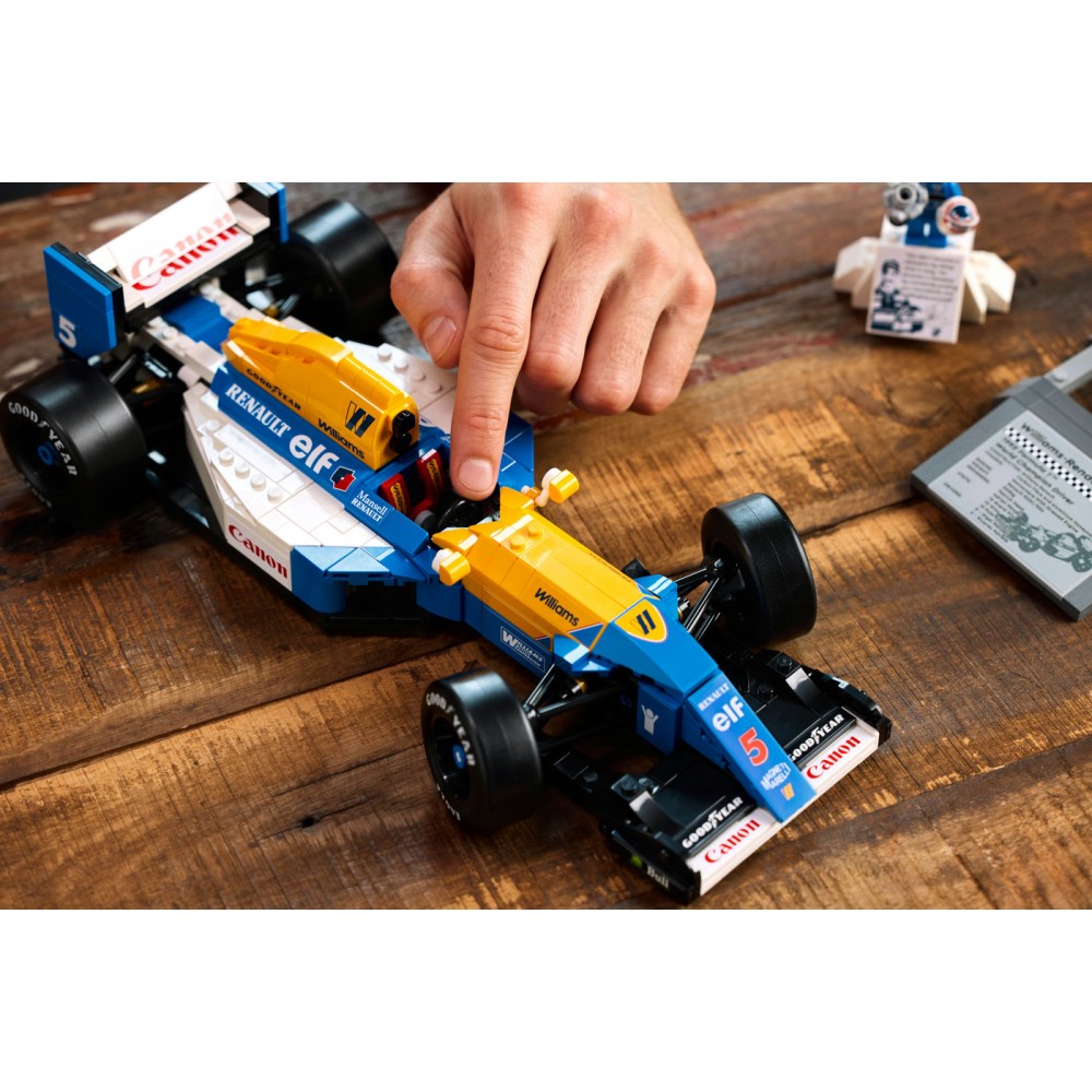 LEGO® Icons Williams Racing FW14B ir Nigel Mansell 10353