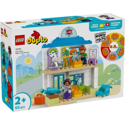 LEGO® DUPLO® Town Pirmasis apsilankymas pas gydytoją 10449