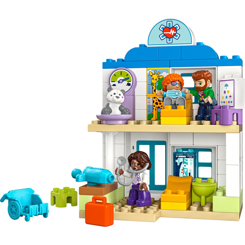 LEGO® DUPLO® Town Pirmasis apsilankymas pas gydytoją 10449