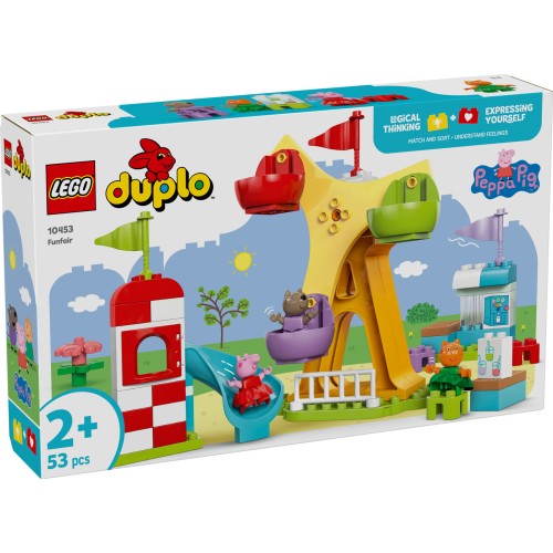 LEGO® DUPLO® Kiaulytės Pepos atrakcionai Žaislas 10453