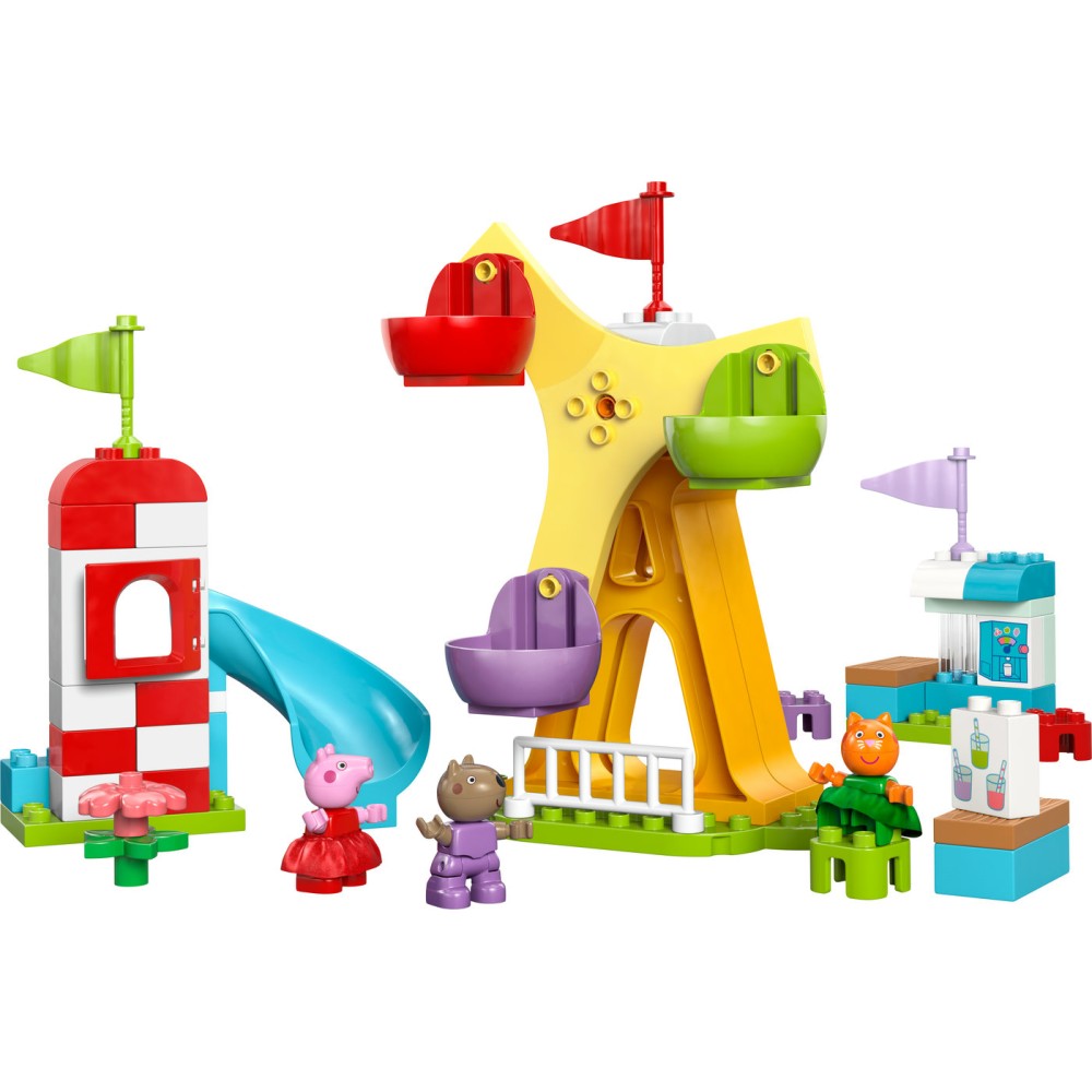 LEGO® DUPLO® Kiaulytės Pepos atrakcionai Žaislas 10453