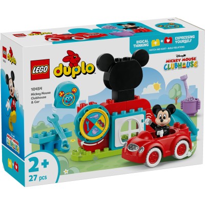 LEGO® DUPLO® | Disney Peliuko Mikio klubas ir automobilis 10454