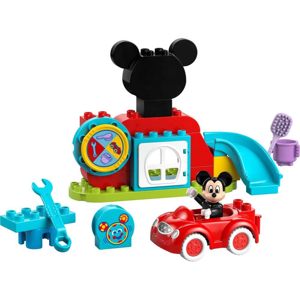 LEGO® DUPLO® | Disney Peliuko Mikio klubas ir automobilis 10454