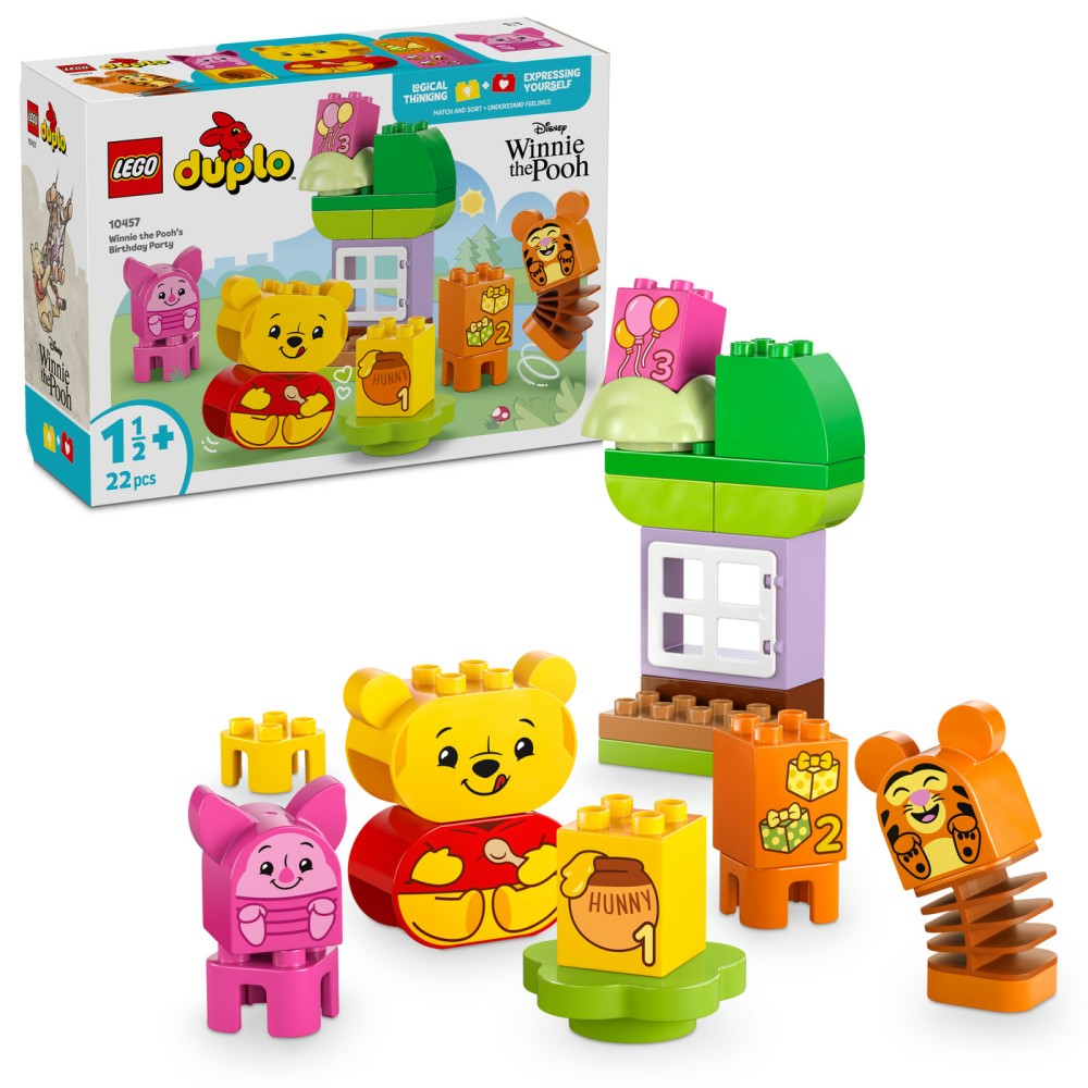 LEGO® DUPLO® | Disney Mikės Pūkuotuko gimtadienio šventė 10457