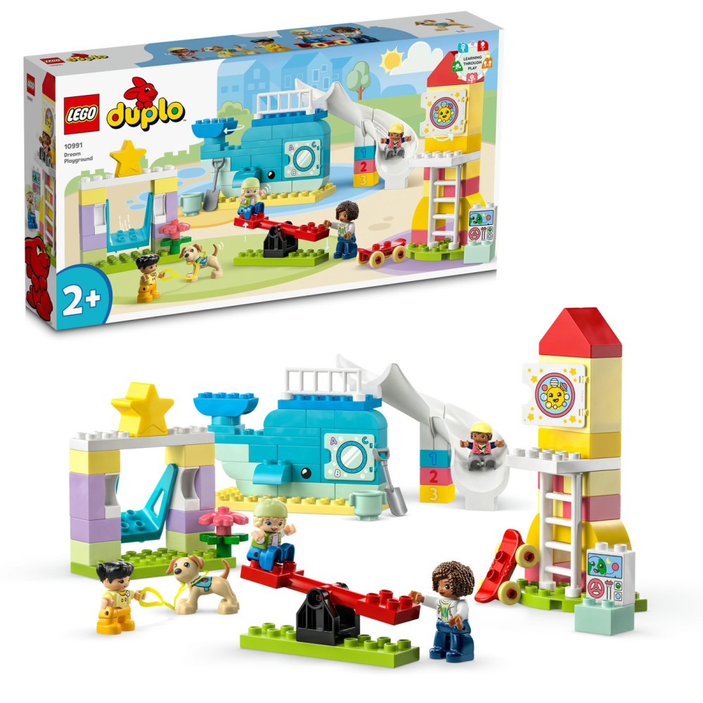 LEGO® DUPLO® Town Svajonių žaidimo aikštelė 10991 Konstravimo rinkinys (75 dalys)