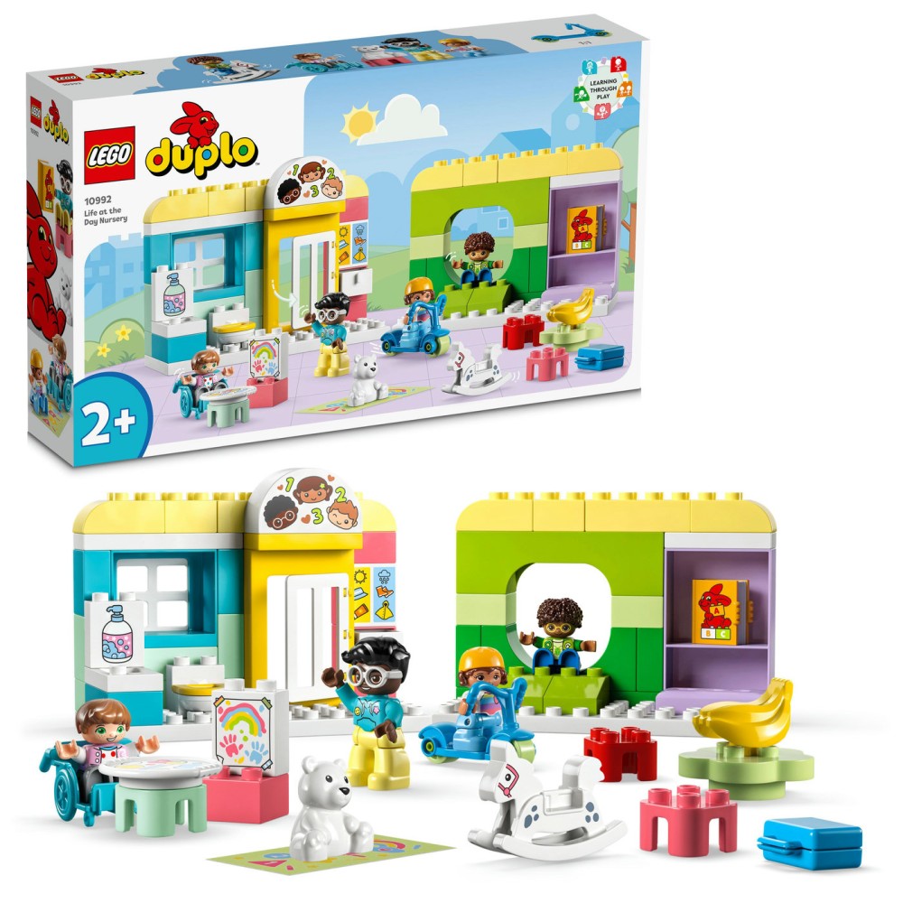 LEGO® DUPLO® miesto gyvenimas vaikų darželyje 10992 Konstravimo rinkinys (67 detalės)