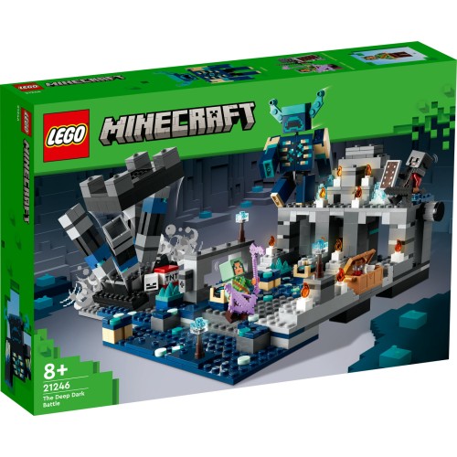 LEGO® Minecraft® Tamsusis mūšis 21246 Konstruktoriaus rinkinys (584 dalys)