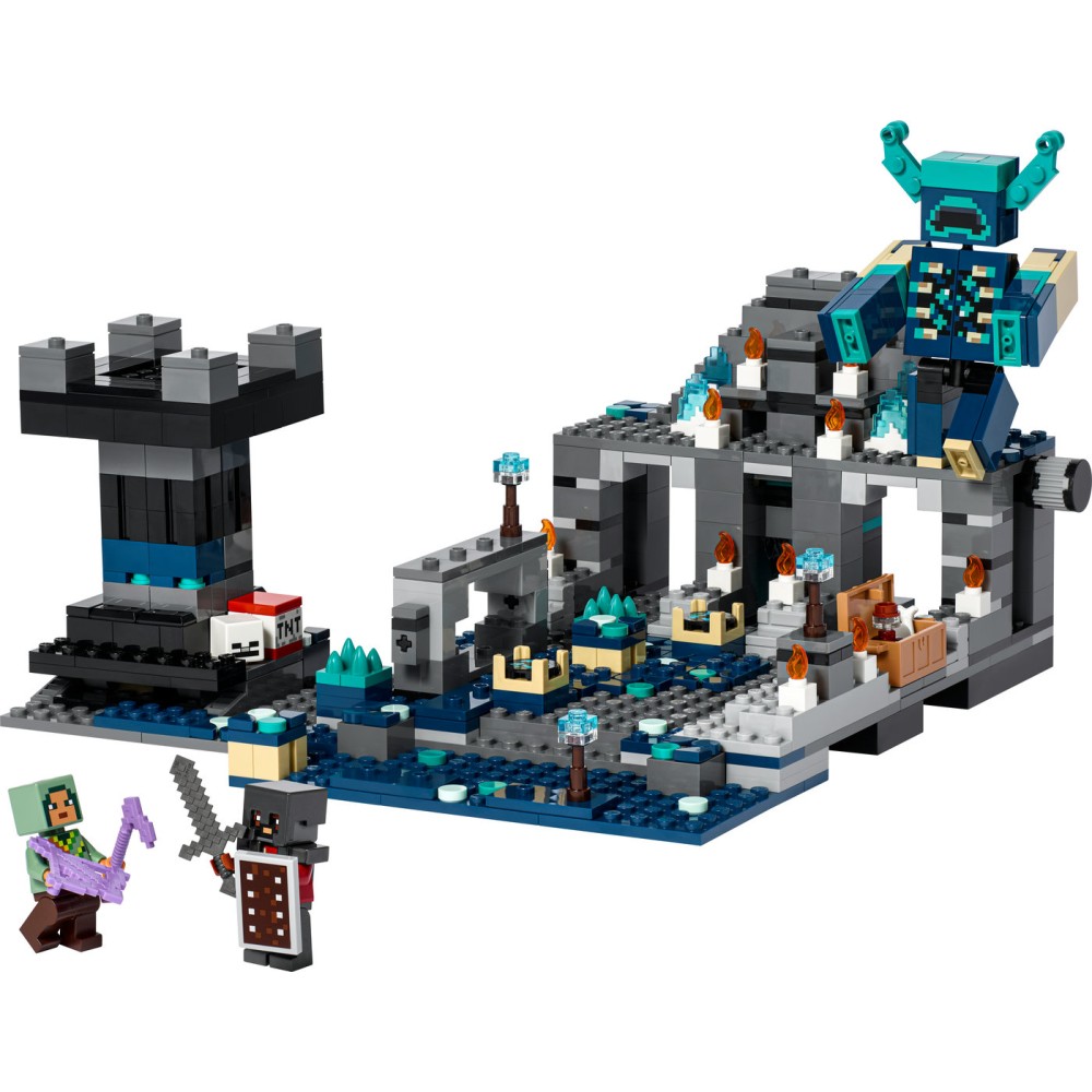 LEGO® Minecraft® Tamsusis mūšis 21246 Konstruktoriaus rinkinys (584 dalys)