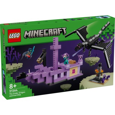 LEGO® Minecraft® Enderio drakonas ir Pabaigos laivas 21264