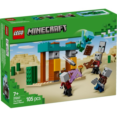 LEGO® Minecraft® Ilagerių dykumos sargyba Rinkinys vaikams 21267