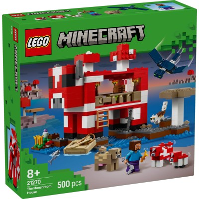 LEGO® Minecraft® Grybakarvių namas Rinkinys vaikams 21270