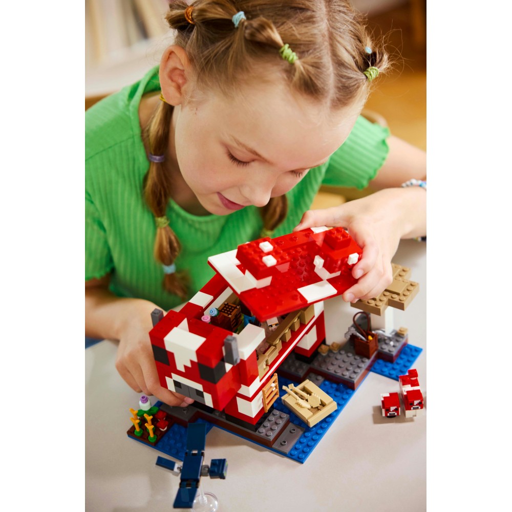 LEGO® Minecraft® Grybakarvių namas Rinkinys vaikams 21270