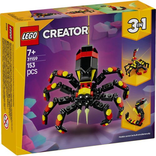 LEGO® Creator Laukiniai gyvūnai: nepaprastas voras 31159