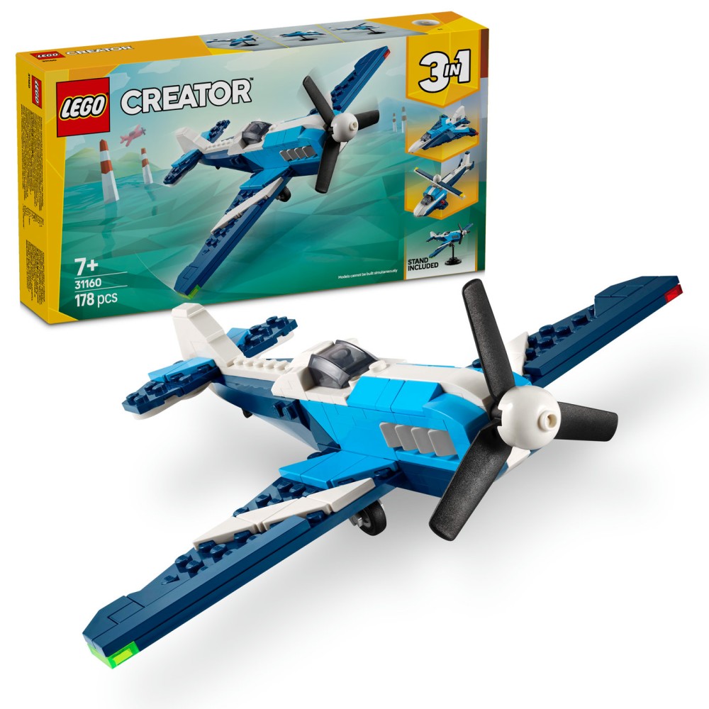 LEGO® Creator Orlaivis: lenktyninis lėktuvas Rinkinys 31160