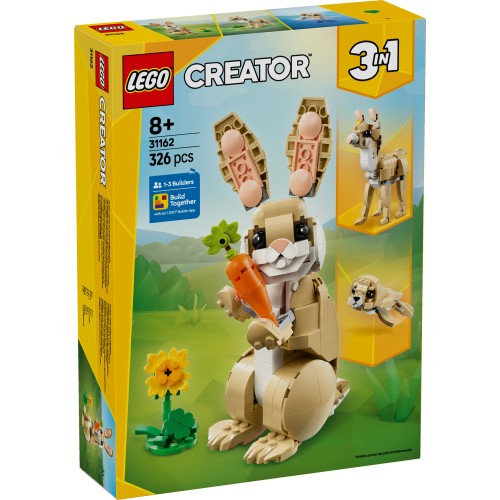 LEGO® Creator Mielas triušiukas Žaidimo rinkinys 31162