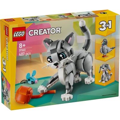 LEGO® Creator Žaisminga katė Gyvūno žaidimo rinkinys 31163