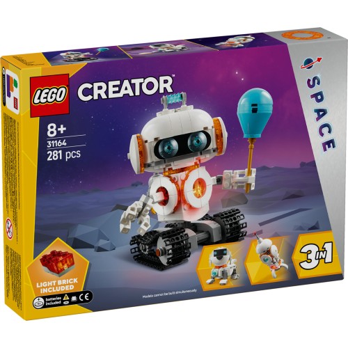 LEGO® Creator Kosminis robotas „trys viename“ Rinkinys 31164