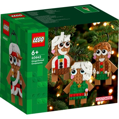 LEGO® meduoliniai žaisliukai Kalėdinis dekoras 40642