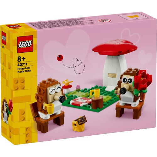 LEGO® ežiukų pasimatymo iškyla Žaislinių gyvūnų rinkinys 40711