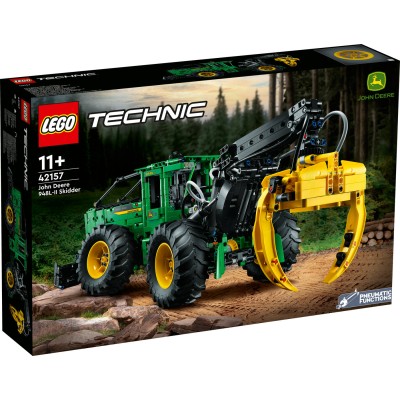 LEGO® Technic Medienos tvarkymo mašina „John Deere 948L-II“ 42157 Konstravimo rinkinys (1 492 dalys)