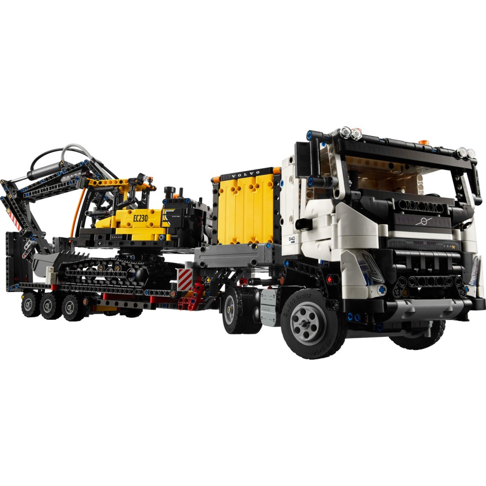 LEGO® Technic Sunkvežimis Volvo FMX ir elektrinis ekskavatorius Volvo EC230 42175