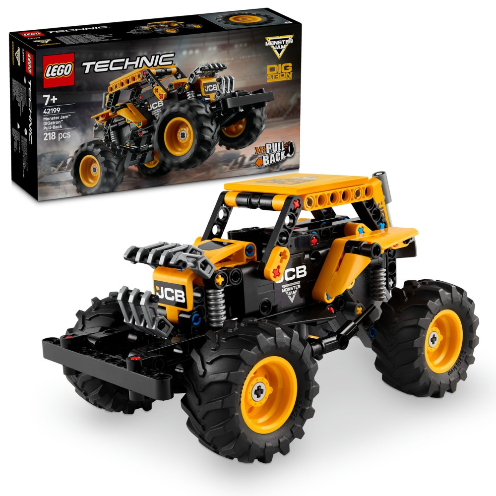 LEGO® Technic Monster Jam™ DIGatron™ su spyruokliniu mechanizmu 42199