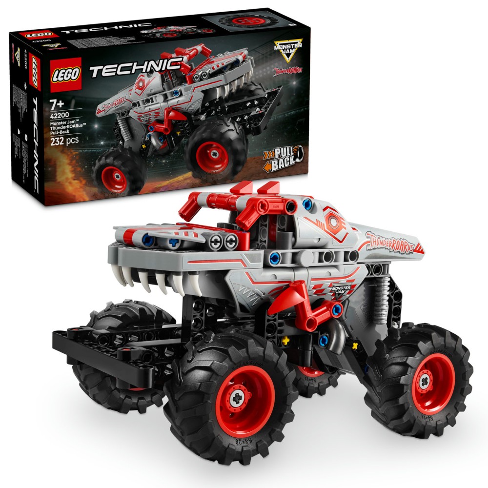 LEGO® Technic Monster Jam™ ThunderROARus™ su spyruokliniu mechanizmu 42200