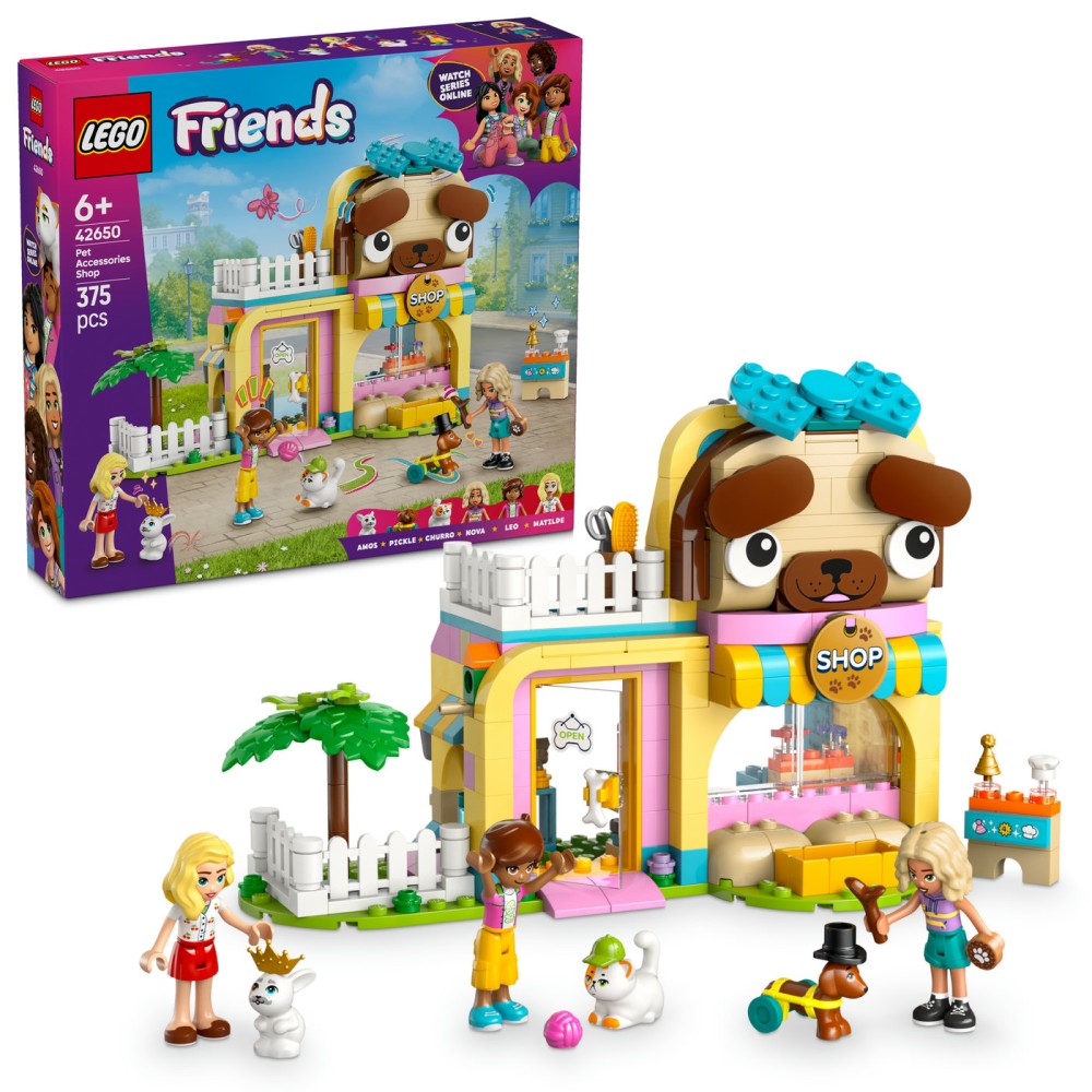 LEGO® Friends Augintinių aksesuarų parduotuvė Rinkinys 42650