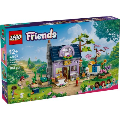 LEGO® Friends Bitininko namas ir gėlių sodas Rinkinys 42669