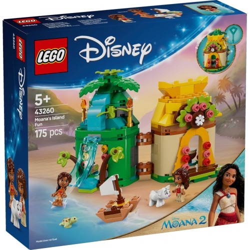 LEGO® ǀ Disney Moanos pramogos saloje Smagus konstruojamas modelis žaisti 43260