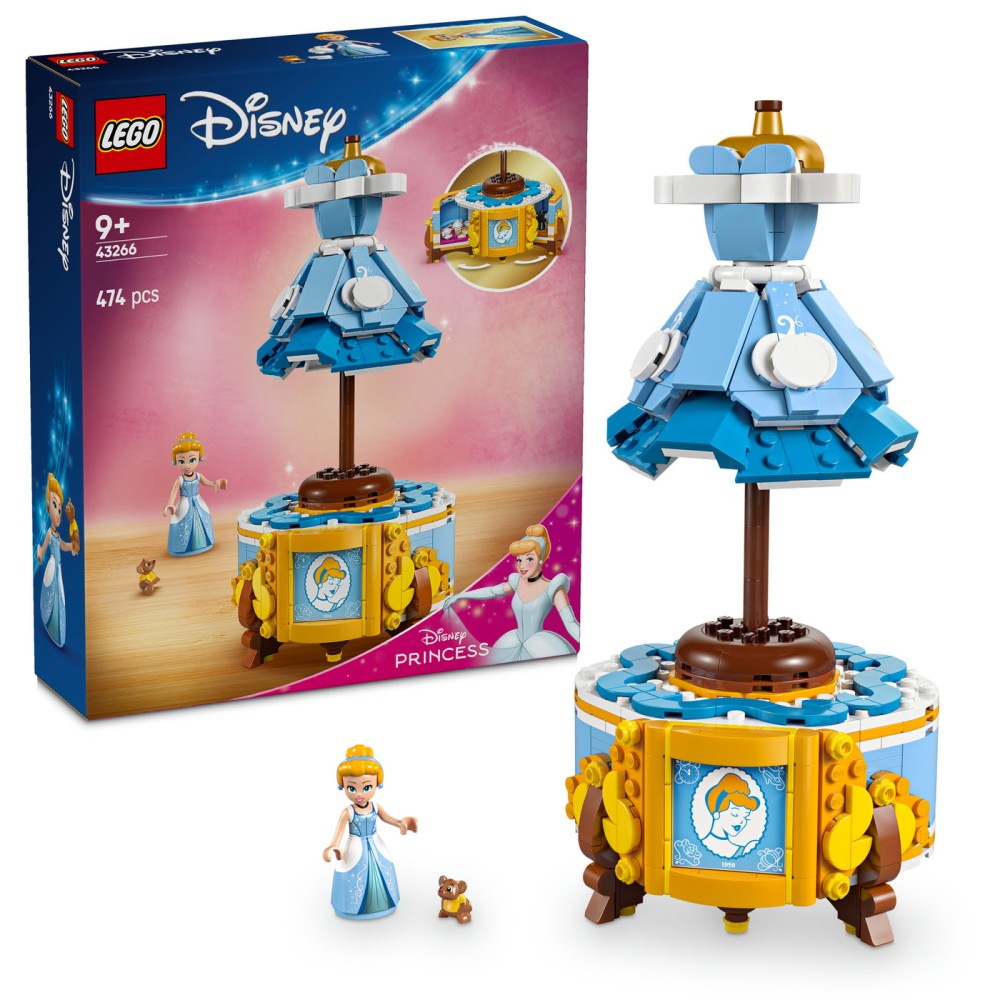 LEGO® ǀ Disney Princess Pelenės suknelė Rinkinys 43266