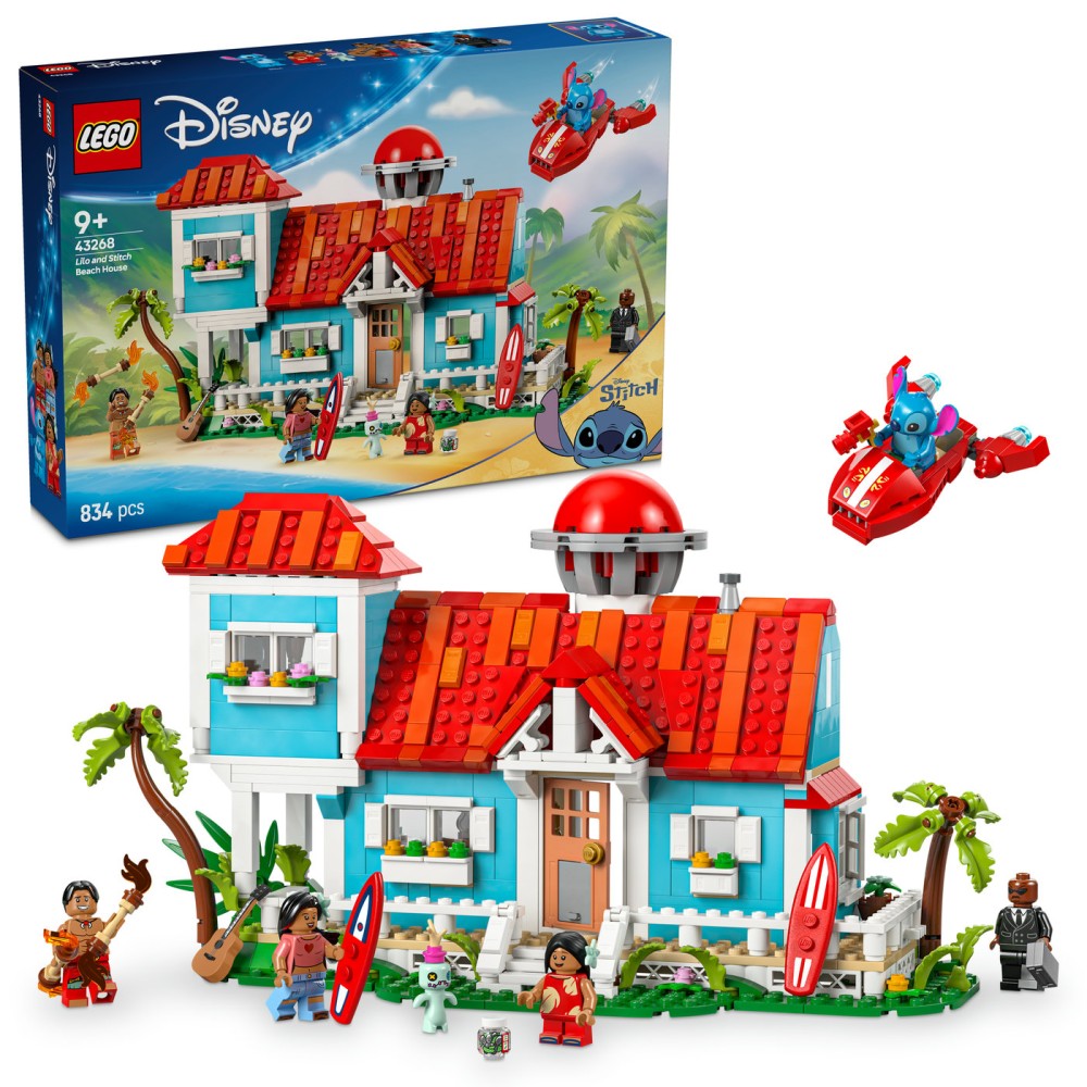 LEGO® ǀ Disney Lilo ir Stičo paplūdimio namelis 43268