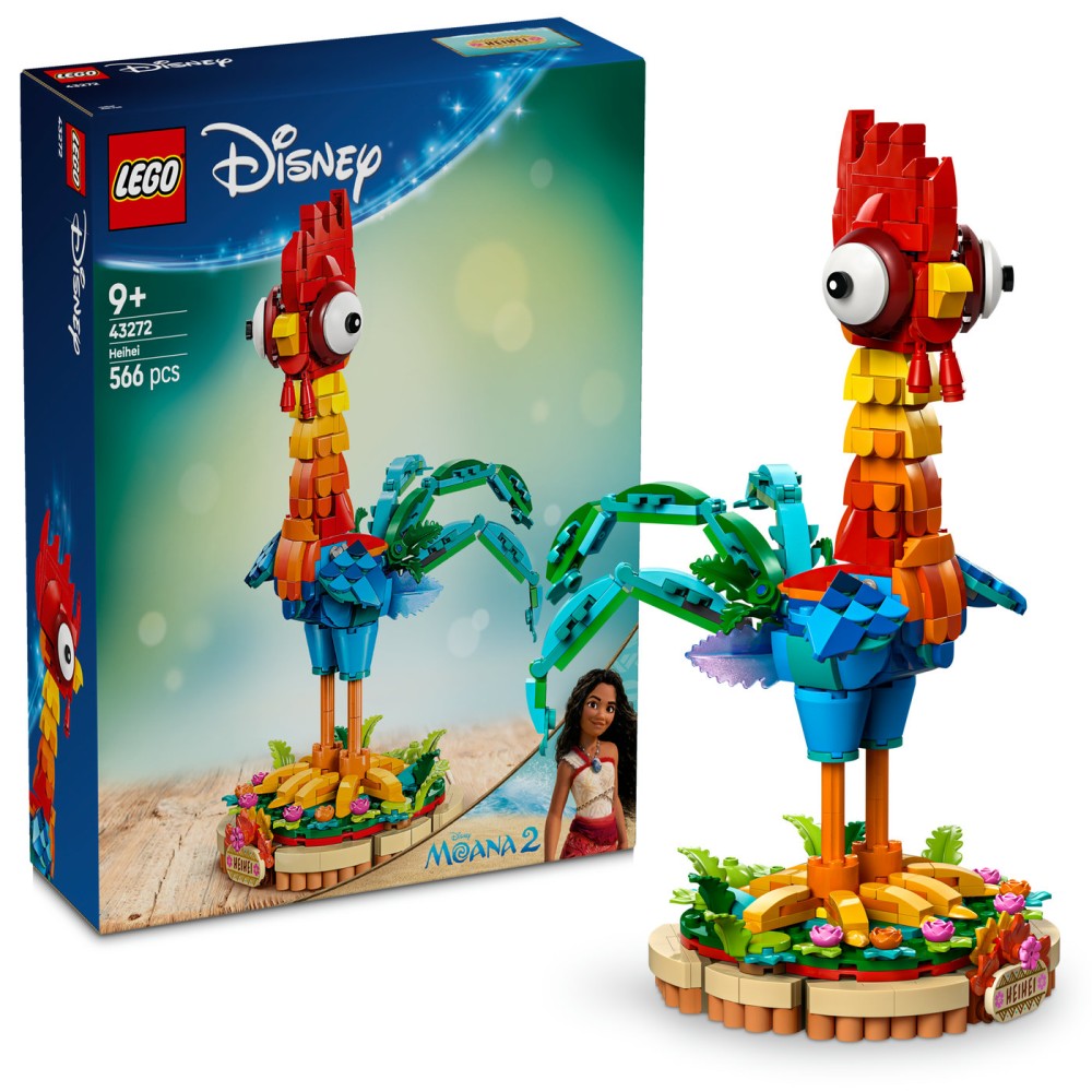 LEGO® ǀ Disney Moana 2 Heihei Konstruojamas gyvūnas 43272