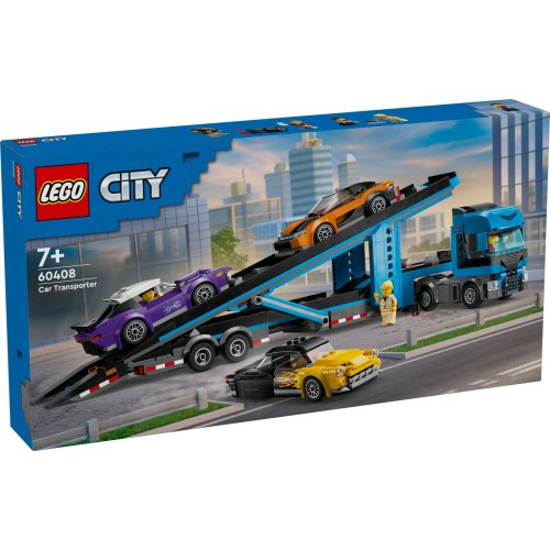 LEGO® City Automobilių transporteris su sportiniais automobiliais 60408