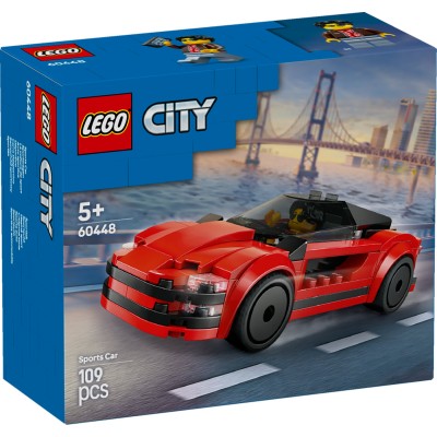 LEGO® City Raudonas sportinis automobilis Rinkinys 60448