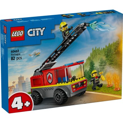 LEGO® City Ugniagesių automobilis su kopėčiomis 60463