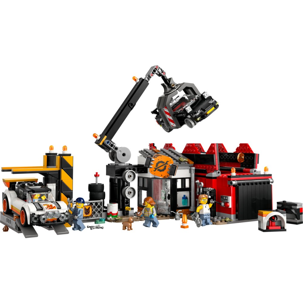 LEGO City Automobilių sąvartynas, vaikams nuo 7 metų 60472