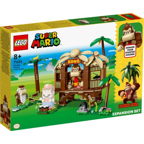 LEGO® Super Mario™ Kongo Donkio namelio medyje papildomas rinkinys 71424 (555 dalys)