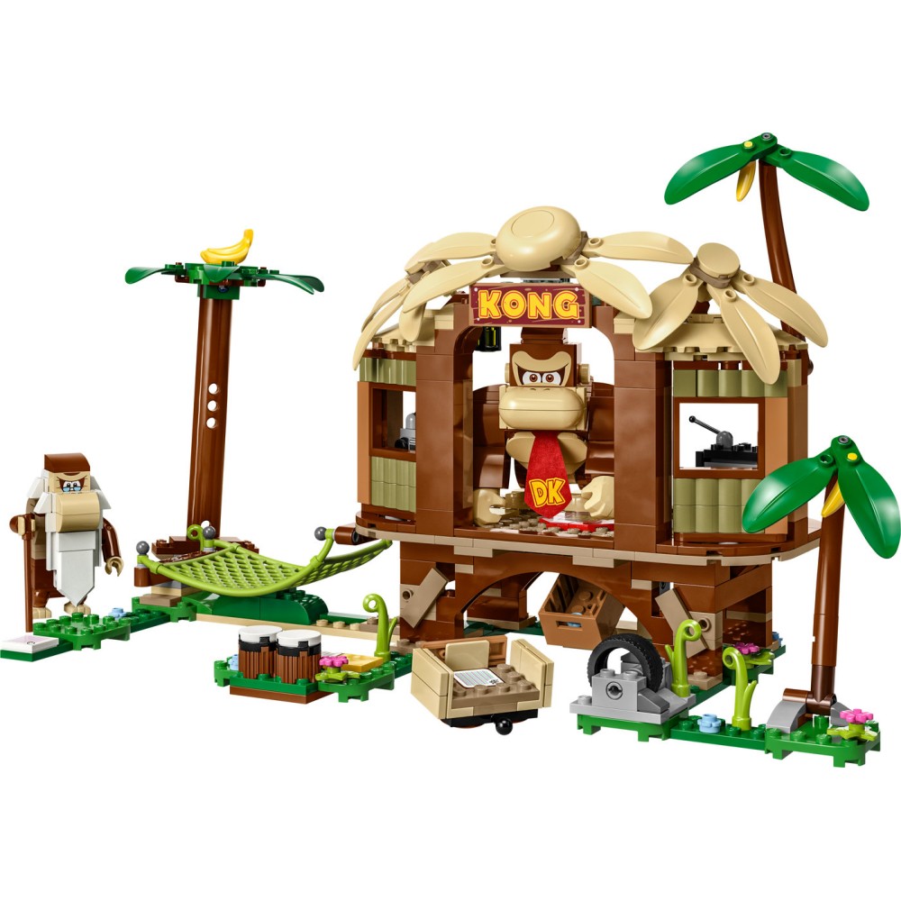 LEGO® Super Mario™ Kongo Donkio namelio medyje papildomas rinkinys 71424 (555 dalys)