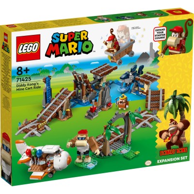 LEGO® Super Mario™ Kongo Didžio važinėjimo kasyklos vežimėliu papildomas rinkinys 71425