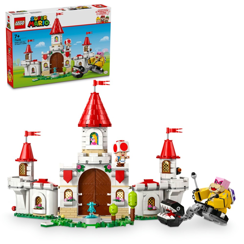 LEGO® Super Mario™ Mūšis su Roy prie Peach pilies 71435