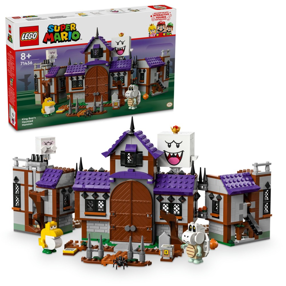 LEGO® Super Mario™ King Boo vaiduoklių namas Rinkinys 71436