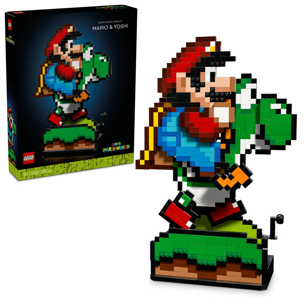 LEGO® Super Mario™ Super Mario World™: Mario ir Yoshi 71438