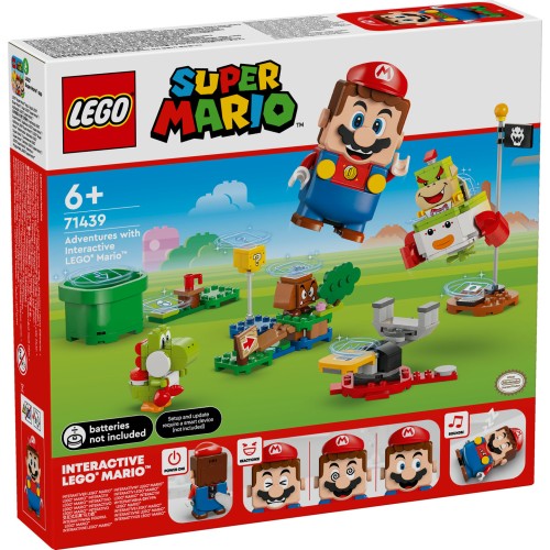 LEGO® Super Mario™ Nuotykiai su interaktyviu LEGO® Mario™ 71439