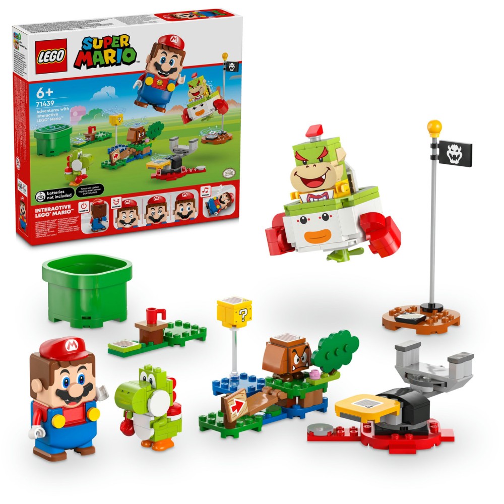 LEGO® Super Mario™ Nuotykiai su interaktyviu LEGO® Mario™ 71439