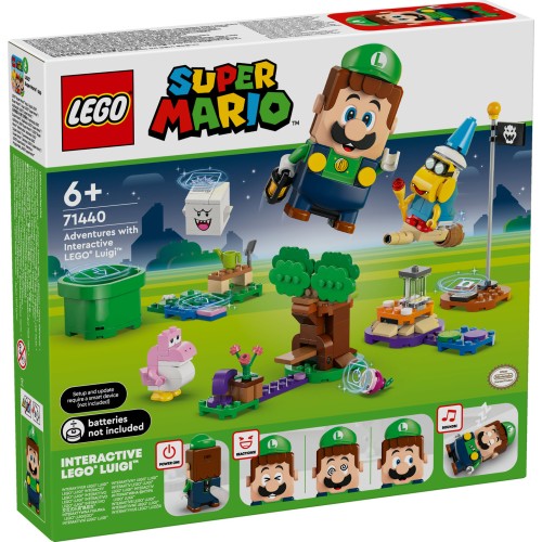 LEGO® Super Mario™ Nuotykiai su interaktyviu LEGO® Luigi™ 71440