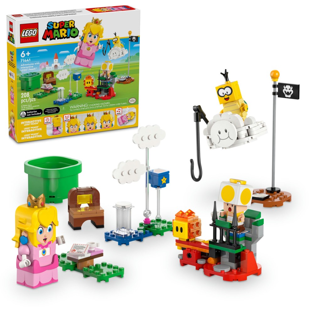 LEGO® Super Mario™ Nuotykiai su interaktyvia LEGO® Peach™ 71441