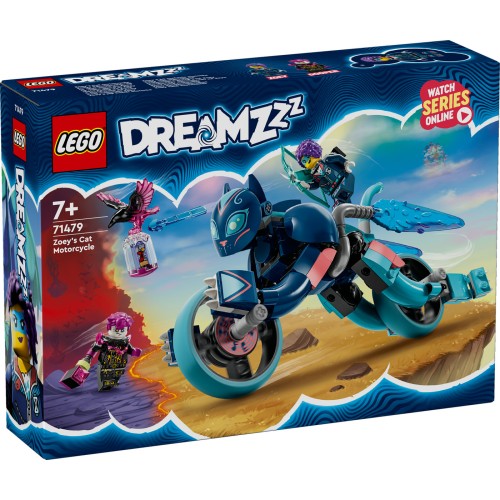 LEGO® DREAMZzz™ Zoey katė-motociklas Žaislas 71479