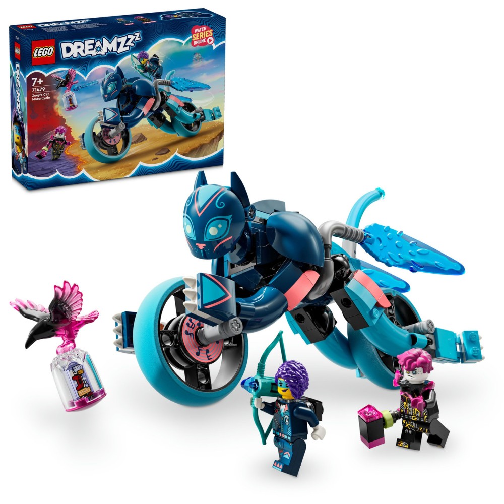 LEGO® DREAMZzz™ Zoey katė-motociklas Žaislas 71479